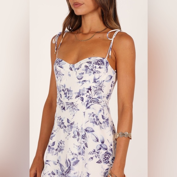 PETAL & PUP AZELIA DRESS - BLUE FLORAL SIZE 8 B2903 - Picture 3 of 7